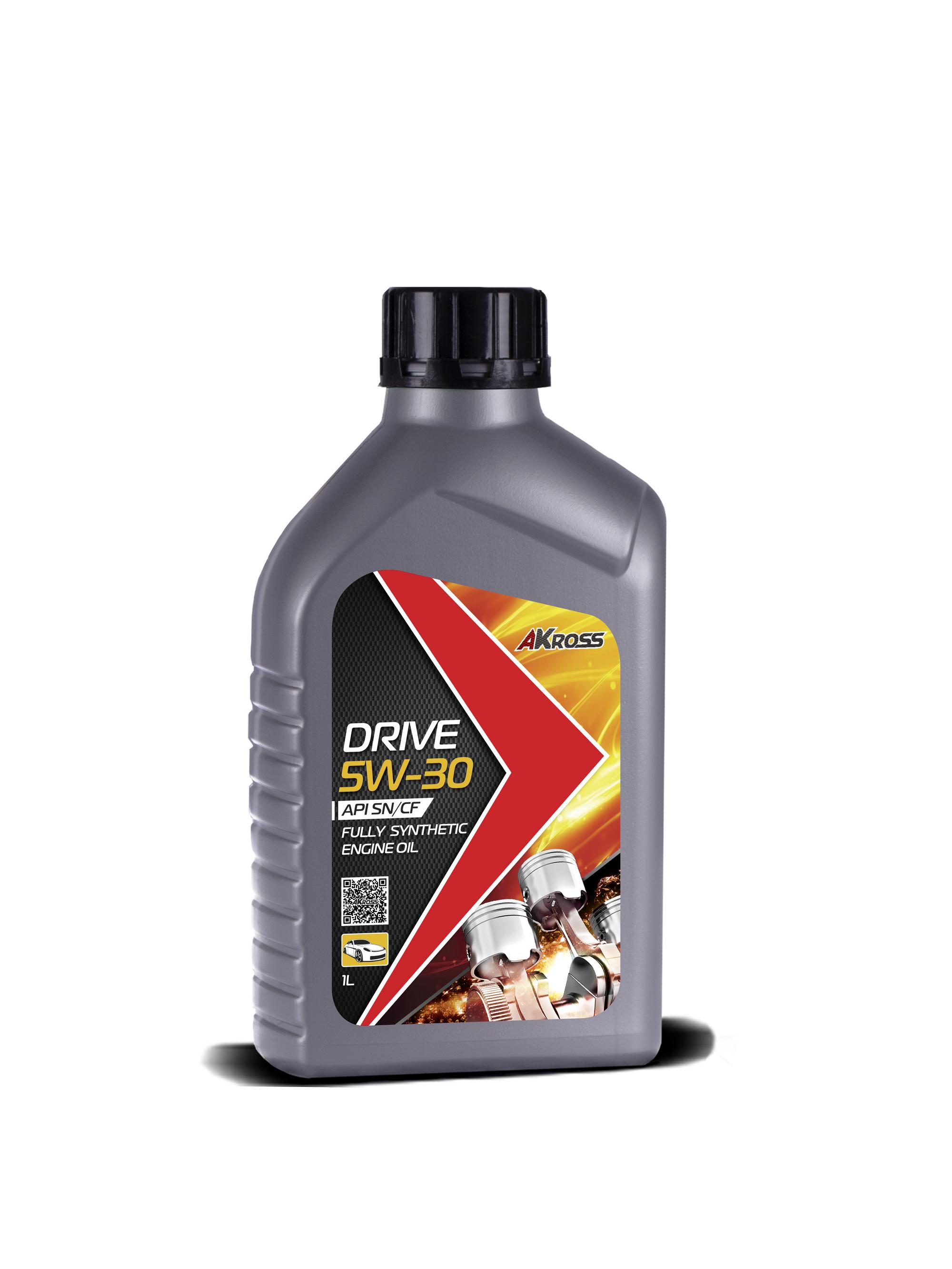 Масло моторное AKROSS DRIVE 5W-30 SN CF синт. (1л)