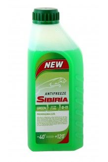 e09126bd-43ca-11e4-bc9f-001e673659ad Охлаждающая жидкость Antifreeze SIBIRIA (зеленый) -40C (1кг) (1