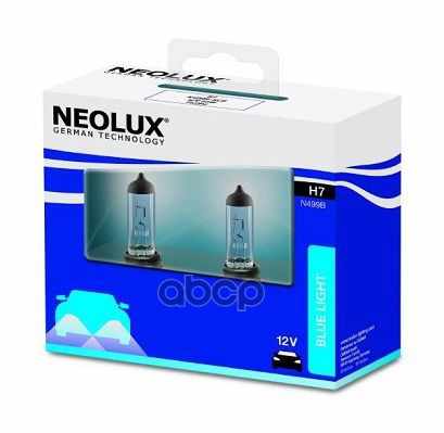 7ccd0fec-62ae-11ea-a250-04d9f508137a Автолампа H7 12V 55W BLUE (N499B-SCB)  NEOLUX   (к-т)