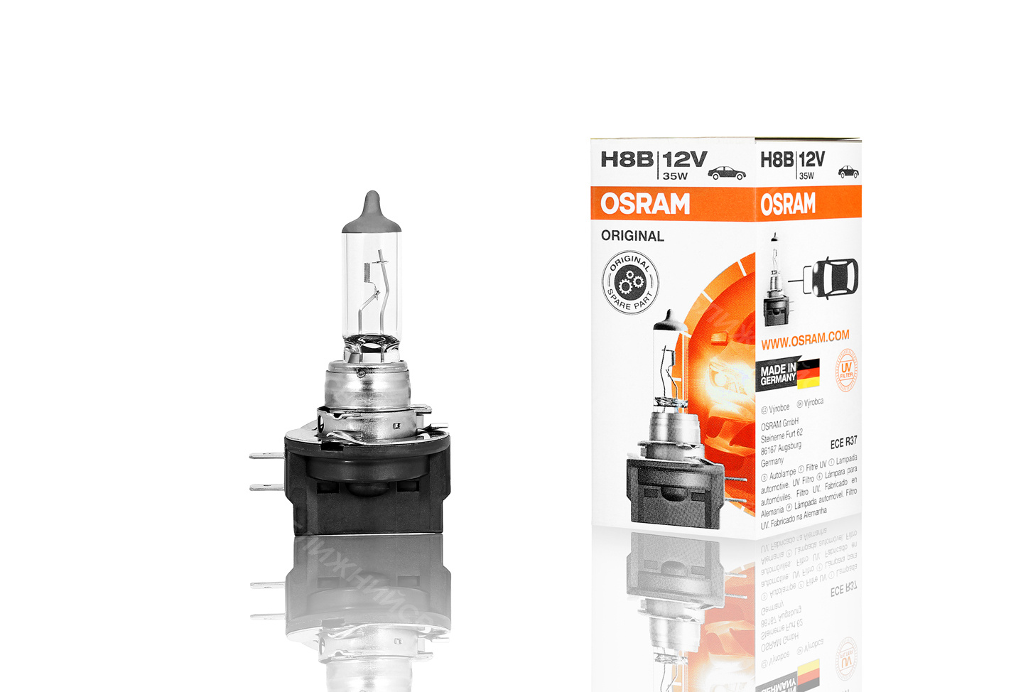 a8ec6104-68e3-11ea-a252-04d9f508137a Автолампа H8В 12 V 35W PGJY-19-1 (64242) OSRAM шт.