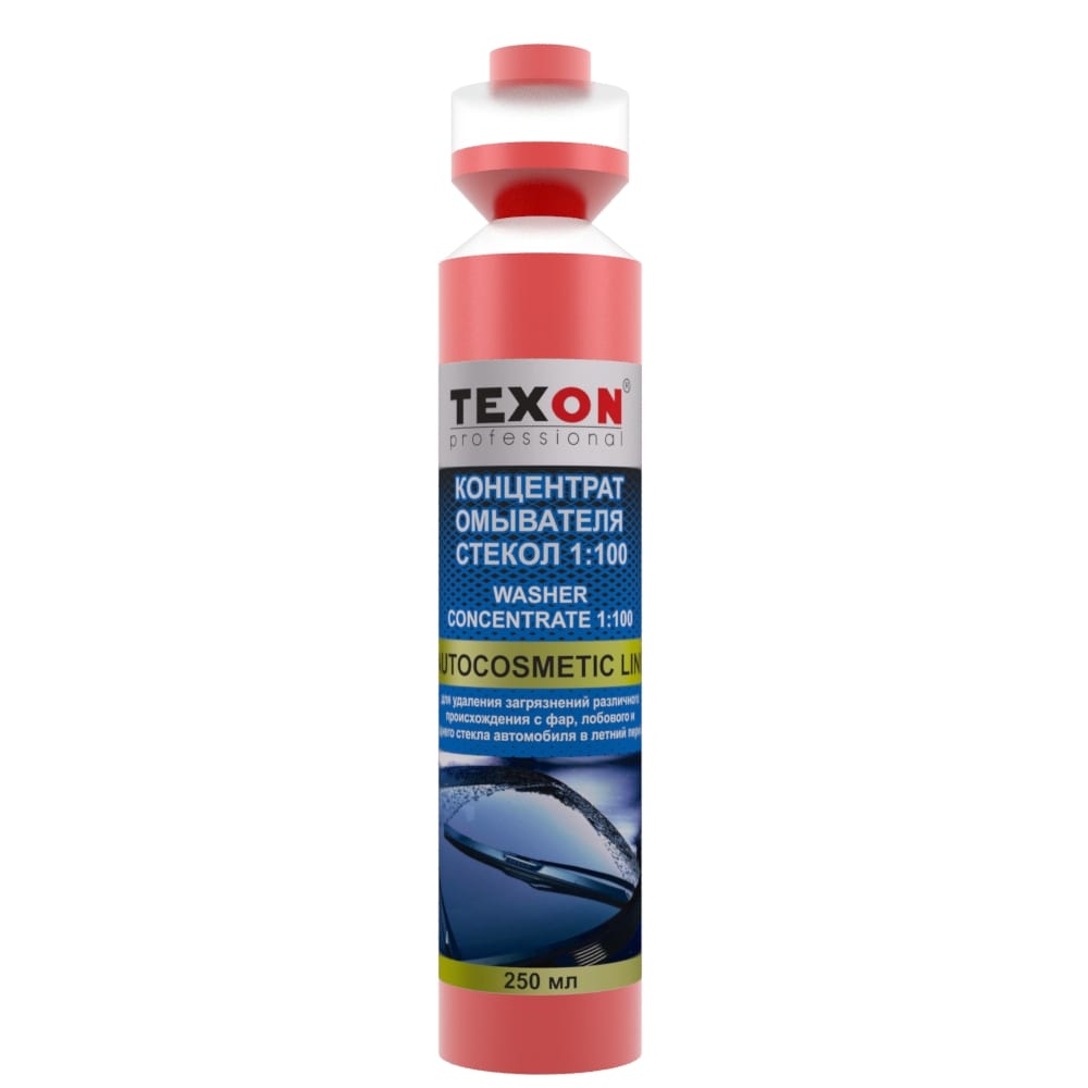 11661d62-1001-11ee-9b55-04d9f508137a Омыватель стекол концентрат TEXON 1 100 Лесные ягоды (250мл)