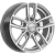 Диск колеса СКАД "Вайсхорн" 6,5x16 5*139,7 ET40 D98 toyota silver