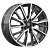 Диск колеса КиК "КР010" 7,5x18 5*108 ET36 D65,1 Diamond Black Gris (EXEED TXL)